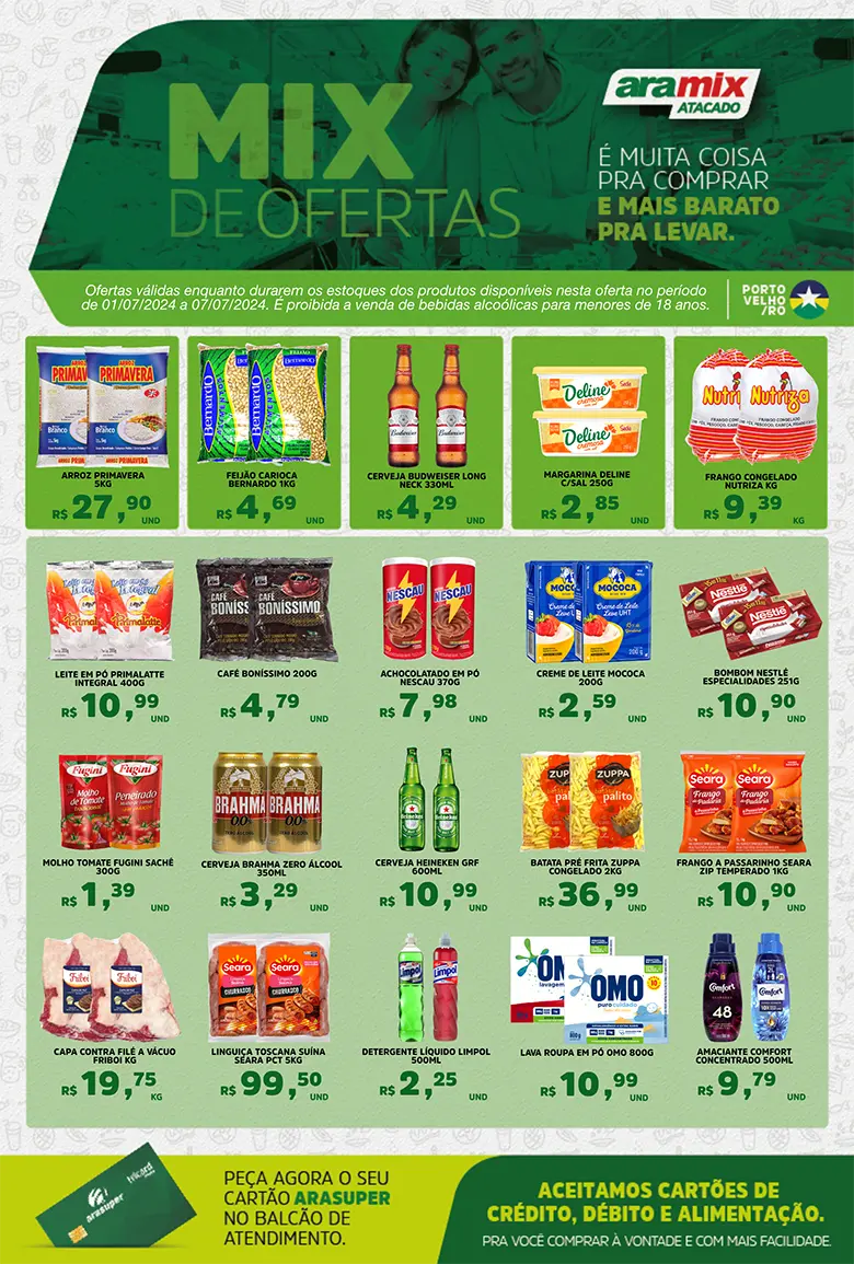 Ofertas Aramix Atacado